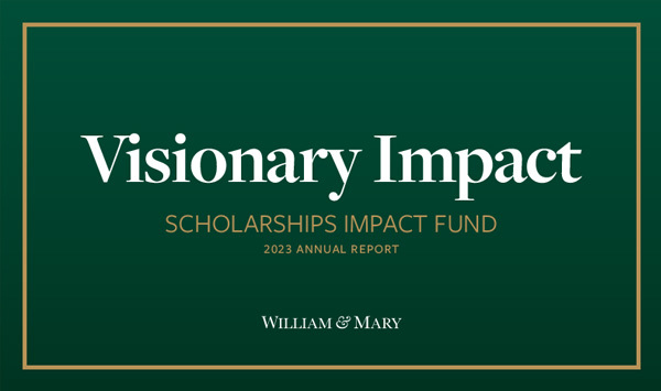 2023 Scholarships Impact Report Web Cover